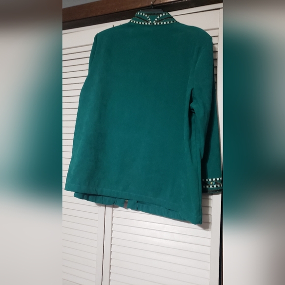 Bob Mackie Wearable Art Jacket 1X - Picture 3 of 8